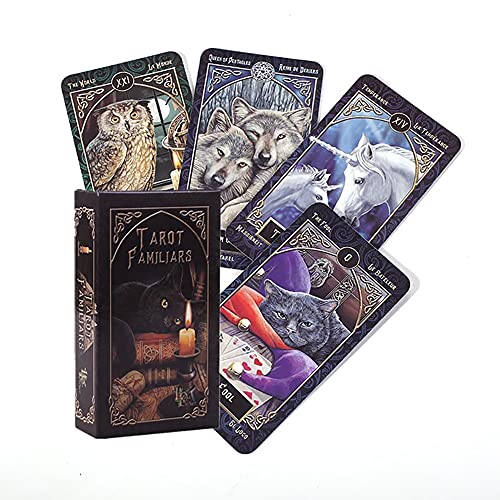 Tarot-Vertraute-Karten,Tarot Familiars Cards,Tarot Card,Deck Game von HuaYongCard