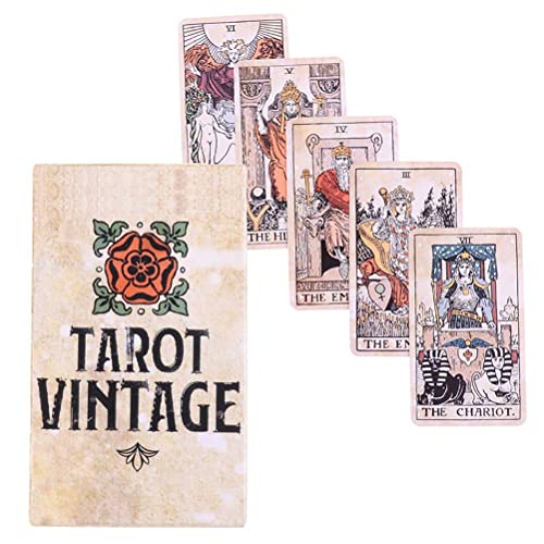 Tarot-Weinlese,Tarot Vintage,Tarot Card,Deck Game von HuaYongCard