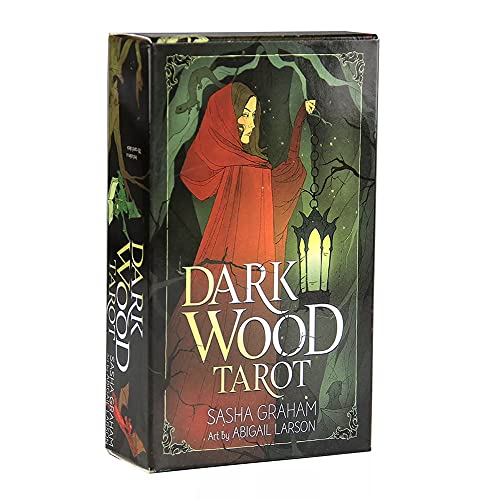 Tarotkarten aus dunklem Holz,Dark Wood Tarot Cards,Tarot Card,Deck Game von HuaYongCard