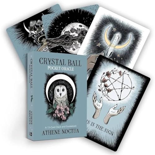 Taschenorakel mit Kristallkugel,Crystal Ball Pocket Oracle,Tarot card,Deck Game von HuaYongCard