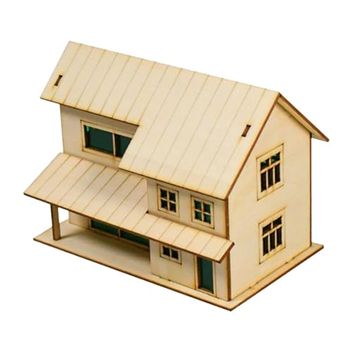 1/64 Miniatur-Holzhaus, einzigartiges handgefertigtes Hobby-Spielzeug-Zubehör, Architektur-Szene, Landschaftsbaumodell für Erwachsene und, Style A 1/64 Miniatur-Holzhaus, einzigartiges handgefertigtes Hobby-Spielzeug-Zubehör, Architektur-Szene, Landschaftsbaumodell für Erwachsene und, Style A von HuadaXtai
