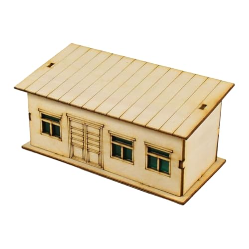 1/64 Miniatur-Holzhaus, einzigartiges handgefertigtes Hobby-Spielzeug-Zubehör, Architektur-Szene, Landschaftsbaumodell für Erwachsene und, Style C 1/64 Miniatur-Holzhaus, einzigartiges handgefertigtes Hobby-Spielzeug-Zubehör, Architektur-Szene, Landschaftsbaumodell für Erwachsene und, Style C von HuadaXtai
