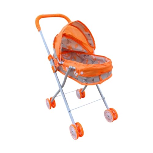 Generic Faltbarer Puppenwagen, Puppenzubehör, Miniatur Schiebewagen, Spielzeug für Kinder Generic Faltbarer Puppenwagen, Puppenzubehör, Miniatur Schiebewagen, Spielzeug für Kinder von HuadaXtai