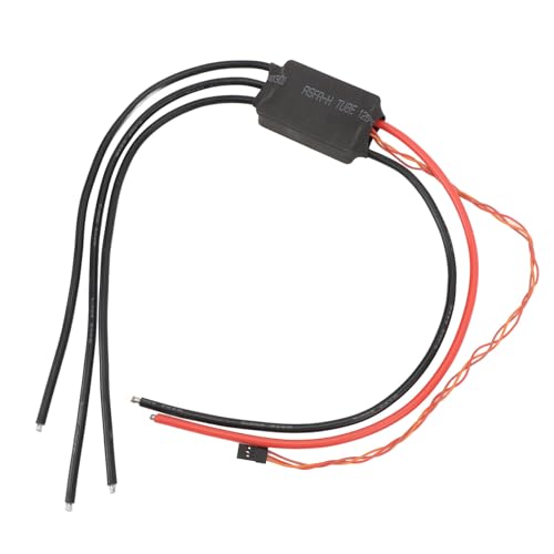 Huairdum Elektrischer Geschwindigkeitsregler, Schnelle Gasannahme 2-6S 50A ESC für RC-Boot-Unterwasserpropeller von Huairdum