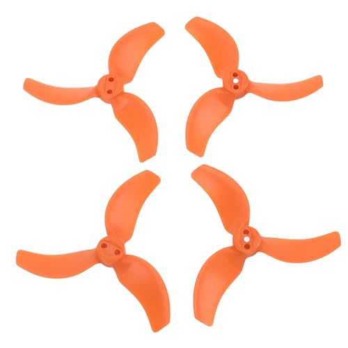 Huairdum FPV-Drohnenpropeller, RC-Drohnenpropeller 2 Paar Geräuscharm mit Schrauben und Einem Schraubendreher für Avata 2 (ORANGE) von Huairdum