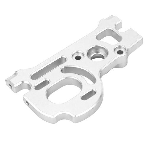 Huairdum RC-Auto-Motorhalterung, Aluminiumlegierung, Präzise, ​​hochfeste, Stabile RC-Auto-Motorhalterung für Upgrade (Silver) von Huairdum