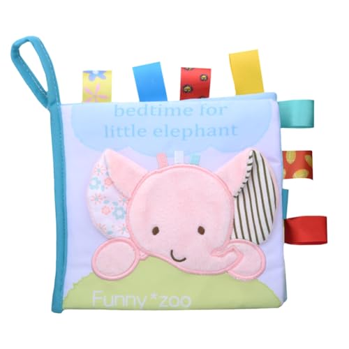 Huamengyuan Baby Spielzeug Kontrastbuch Baby Doppelseitig Baby Stoffbuch Soft Bilderbuch aus Stoff Kinderwagen Kontrast Spielzeug Baby 0 3 6 Monate Geschenk für Babys von Huamengyuan