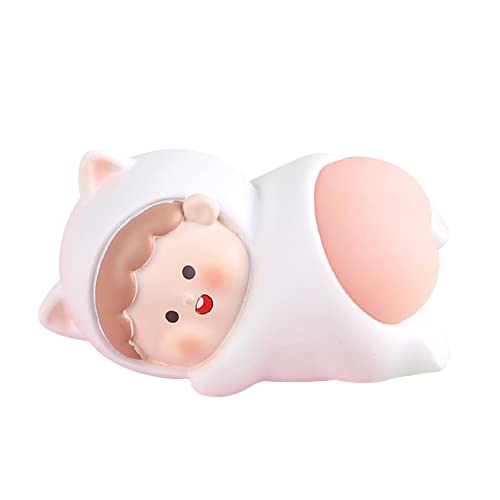 Huamengyuan Desktop Ornament Auto-Schaukel-Ornament Ornamente bürodeko büro Dekoration Niedliches Squeeze Spielzeug Süße Elastische Butt Squeeze Doll Angst Relief Sensorisches für Tischdekor von Huamengyuan