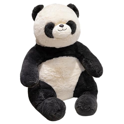 Huamengyuan Flauschiges plüschtier plüschtiere Kuscheltier kuscheltiere Sitzendes Tierplüschpuppe Dinosaurier Pandas Bären Dekokissen Spielzeug für Kinder tolle Geschenkidee Panda-Stil 50 cm von Huamengyuan