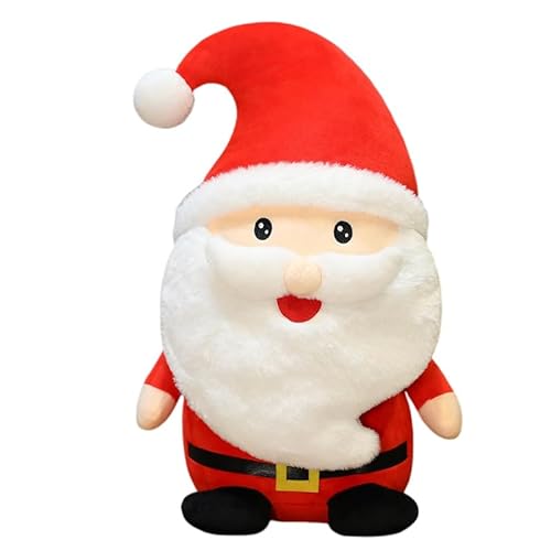 Huamengyuan Flauschiges plüschtier plüschtiere Kuscheltier kuscheltiere Weihnachtsplüschtier Weihnachtsmann Plüschpuppe Elch Feier Dekoration Weihnachtsmann Stil 22CM für Kinder & Erwachsene von Huamengyuan