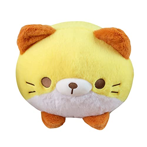 Huamengyuan Kuscheltier Katze Cat Katzen Plüschtier Cartoon Plüsch Puppe Spielzeug Stofftiere Dekokissen Puppen Wurfkissen Niedliches Plüschkissen Valentinstag Geburtstagsgeschenk Für Schlafsaal 35cm von Huamengyuan