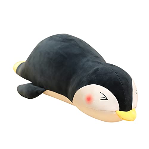 Huamengyuan Plüschtier Stofftier Plüsch Weiche Faultier Pinguin Mini Kissen Seitenschläferkissen Stillkissen Lagerungskissen Liegend Schlafplüsch Gefüllten für Kinder Dekoration extrem 30 cm von Huamengyuan