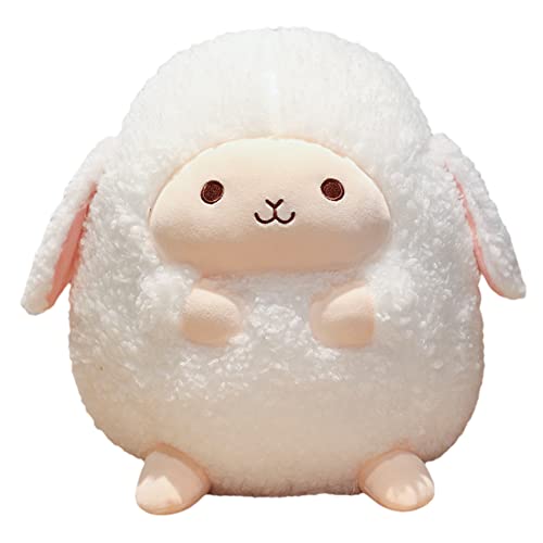 Huamengyuan Plüschtier Stofftier Plüsch Weiche Süßes Tier Schaf Kawaii Squeeze Spielzeug Jumbo Langsam Steigend Squeeze Toys Schafspielzeug Dekokissen Cartoon-Schaf für Erwachsene Kind 40 cm von Huamengyuan