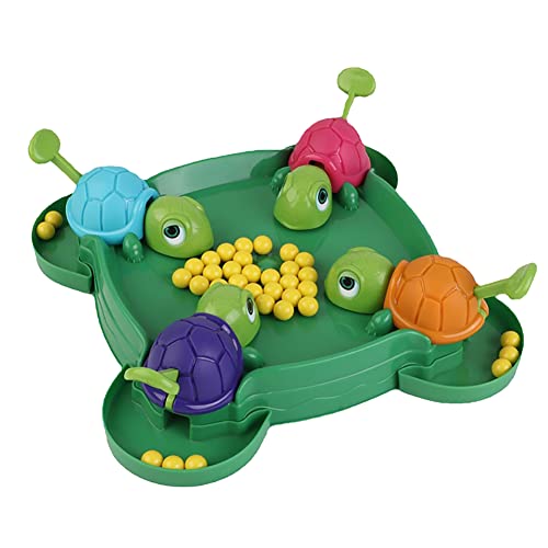 Huamengyuan Puzzle-Spielzeug für Kinder，Schildkröten Hungry Turtle Game Family Board Game Interaktives Lernspielzeug Für Eltern Turtle Eating Board Game Hungry Turtle Board Game for 2 to 4 Players von Huamengyuan