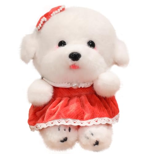 Huamengyuan Spielzeug Cartoon Tierpuppen Puppe Plüschpuppe Kuscheltiere Kuscheltier Soft Toy Kuscheltier Hund Superweich mit Langen OhrenPlüschtier Welpe Baby und Kinder Spielzeug für Kinder von Huamengyuan