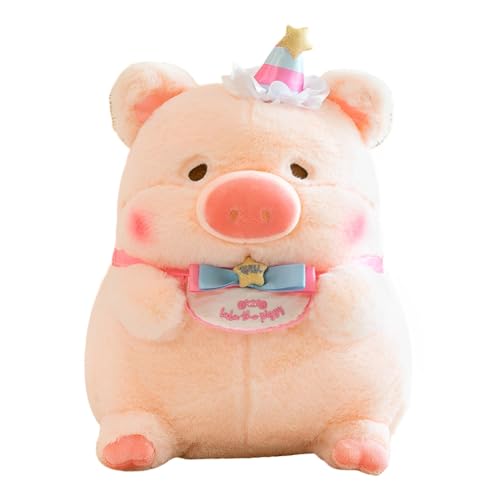 Schwein Plüschtier Rosa Schwein Puppe Gefülltes Tier Plüschtier, Kawaii Schwein Kuscheltier Süße Kissen zum Knuddeln Stofftiere für Jungen Mädchen, Tolles Geschenk für Weihnachten Geburtstag von Huamengyuan