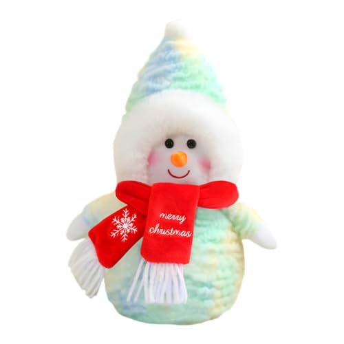 Weihnachten Plüsch Schneemann Puppe Schneemann Plüsch für Kinder Schneemann Spielzeug Weihnachten Plüsch Schneemann Puppe Niedlicher Schneemann Plüschtier Weicher Weihnachtsschneemann für Kinder von Huamengyuan