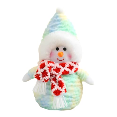 Weihnachten Plüsch Schneemann Puppe Schneemann Plüsch für Kinder Schneemann Spielzeug Weihnachten Plüsch Schneemann Puppe Niedlicher Schneemann Plüschtier Weicher Weihnachtsschneemann für Kinder von Huamengyuan