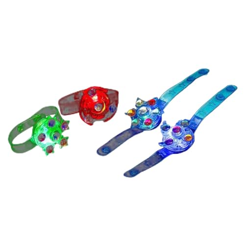 Halloween LED Top Armband Für Kinder Top Spielzeug Groß Partybevorzugung Klassenzimmer Preis Urlaub Party Geschenk Led Fidgets Spinner von Huaqgu