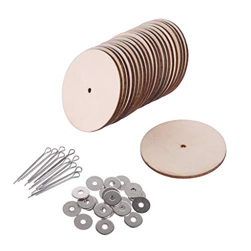 Huaqgu 10 Sets Holzverbindungen Verbinder Für Handgefertigte Bären Bastelarbeiten Kinderspielzeug Scr Kit Nähen Für Kinder von Huaqgu