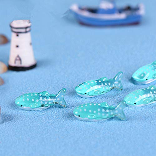 Huaqgu 6 Stück Niedlich Für Fisch Figur Miniatur Fy Action Spielzeug Puppenhaus von Huaqgu