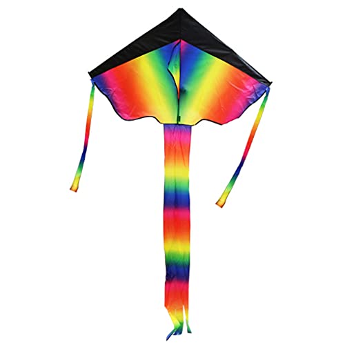 Huaqgu Frühlings Regenbogen Windprodukt Windschlüssel Interaktives Outdoor Set Strandsportspielzeug Für Kleinkinder Easy Flyer Outdoor Aktivitäten Für Kinder Von 8–12 Jahren Mädchen von Huaqgu