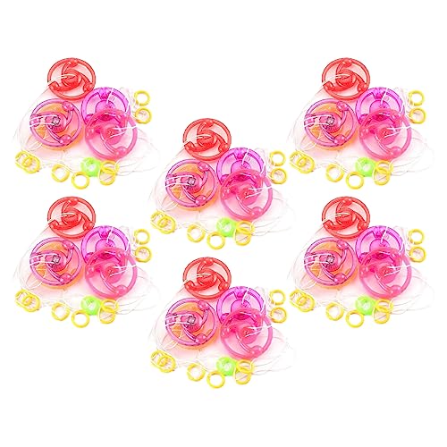 Huaqgu Leuchtendes Rad Spielzeug Für Erwachsene Schwungrad Set Top Finger Spinner Neuheit LED Fidgets Geschenktütenfüller Rad Spielzeug von Huaqgu