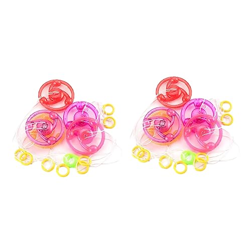 Huaqgu Leuchtendes Rad Spielzeug Für Erwachsene Schwungrad Set Top Finger Spinner Neuheit LED Fidgets Geschenktütenfüller Rad Spielzeug von Huaqgu