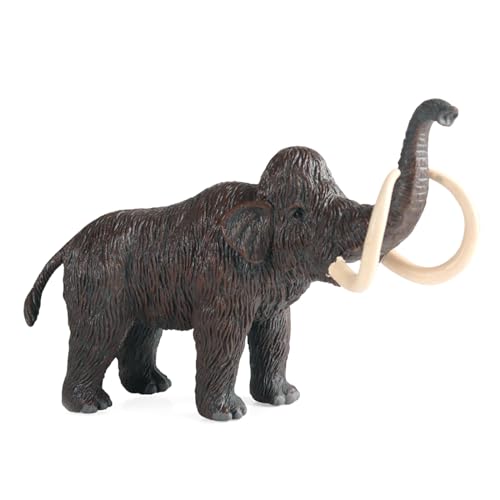 Huaqgu Miniatur Simulations Elefant Spielzeug Statisches Modell Solide Figur PVC Figur Prähistorische Tierfigur Spielzeug Kinder Geschenkmodell Sammelbares Tiermodell von Huaqgu