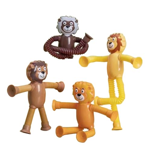 Huaqgu Popping Tubes Sensorisches Spielzeug Mit Saugnäpfen Für Kleinkinder Mitbringsel Geschenk Für Kinder Alter Von 3–8 Jahren Stretch Popping Tubes Popping Tubes Spielzeug Sensorisches Tubes von Huaqgu