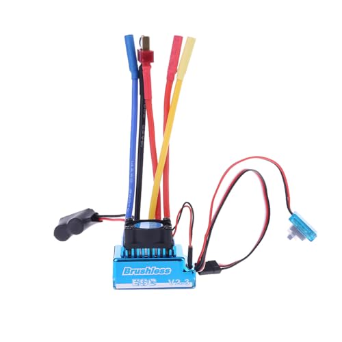 Huaqgu R/C Bürstenlosen Motor Staubdicht Controller Einfache 45A/60A/80A/120A Für Für Spiel Fahrzeug 1:10 Modell Rock Craw von Huaqgu