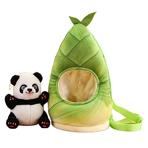 Huaqgu Schöne Panda Figur Spielzeug Gefüllte Babyparty Geschenke Panda Rucksack Für Kleinkind Freundinnen Geburtstags Panda von Huaqgu