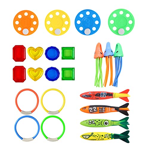 Huaqgu Schwimmbad Tauchspielzeug Für Kinder Wasserspielspielzeug Outdoor Tauchset Unterwasser Greifspielzeug Pool Tauchspielzeug Für Kinder Pool Tauchspielzeug Pool Tauchspielzeug Für Kinder Von 3–10 von Huaqgu