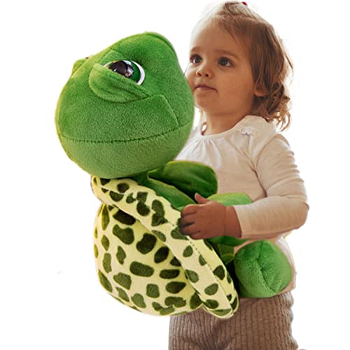 Huasean Schildkröte Plüschtier Kuscheltier Stofftier Spielzeug Große Augen Schildkröte Puppen Weiches Plüsch Tiere Spielzeug Kuschelig Schildkröte Geschenk Für Kinder Mädchen Junge 30/40/60CM von Huasean