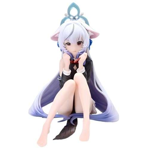 Huawealthy Sunohara Kokona Anime-Figur, blaues Archiv, Anime-Figur, 13 cm, sitzende Haltung, Anime-Figur, Statue für Heimdekoration, Sammlung und Geschenk von Huawealthy