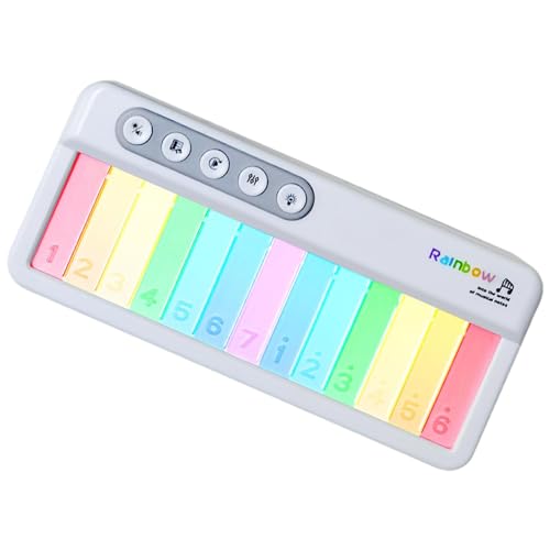 Huayeex Frühes Lernen von Klavier, Musical Piano Toy - Pädagogische Kinder elektronisches Klavier tragbarer Tastatur,Kleinkindspielzeug Multifunktionale Musikinstrumente für Anfänger Kinder Mädchen von Huayeex