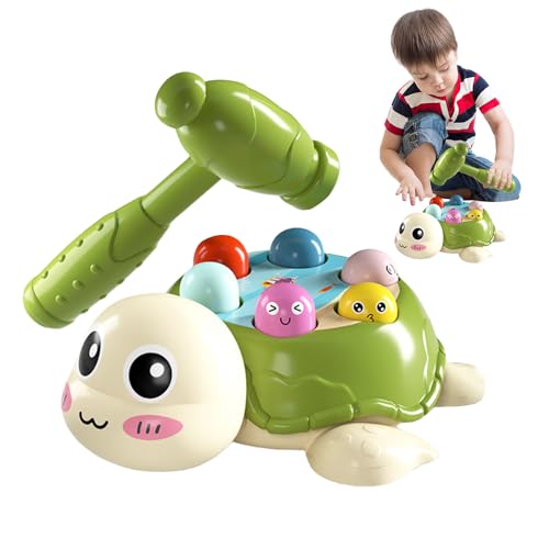 Huayeex Hammer Maulwurf Spiel - Schildkröte Lernspielzeug Hämmern,Lernspielzeug Für Kinder Entwicklungsspiel Kreativität Aktivitäten Huayeex Hammer Maulwurf Spiel - Schildkröte Lernspielzeug Hämmern,Lernspielzeug Für Kinder Entwicklungsspiel Kreativität Aktivitäten von Huayeex