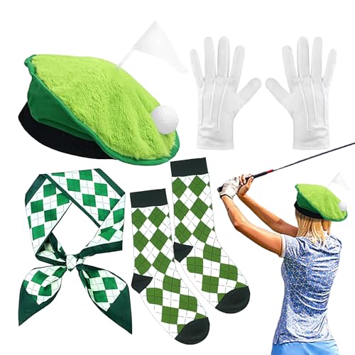 Huayeex Lustige Golfmütze | Origineller Kostümhut - Partyzubehör Leichtes Set Festliche Accessoires Für Outdoor Damen Herren Golfer Feier Halloween Huayeex Lustige Golfmütze | Origineller Kostümhut - Partyzubehör Leichtes Set Festliche Accessoires Für Outdoor Damen Herren Golfer Feier Halloween von Huayeex