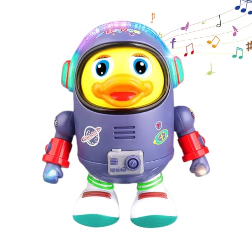 Huayeex Tanzende Ente - Ente Bewegliche Gehende Tanzende Spielzeuge,Lernaktivitäten Mit Lichtern Und Klängen Wackelnder Roboter Für Kinder Ab 3 Jahren Mädchen Huayeex Tanzende Ente - Ente Bewegliche Gehende Tanzende Spielzeuge,Lernaktivitäten Mit Lichtern Und Klängen Wackelnder Roboter Für Kinder Ab 3 Jahren Mädchen von Huayeex