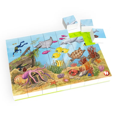 HUBELINO® Puzzle Bunte Unterwasserwelt (35-teilig) von Hubelino®