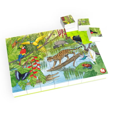 HUBELINO® Puzzle Tiere im tropischen Regenwald (35-teilig) von Hubelino®