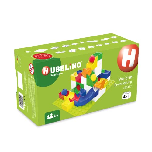 Hubelino 420497 Weiche Erweiterung (43-teilig) Spielware, bunt von Hubelino