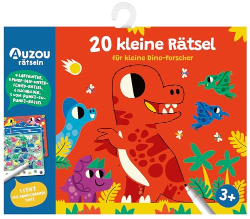 AUZOU 20 kleine Rätsel für kleine Dino-Forscher von Huch & Friends