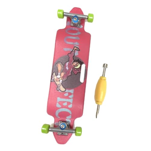 Hudhowks Mini-Finger-Skateboard - Rutschfestes kreatives Mini-Spielzeug - Professionelle pädagogische Finger-Skateboards für Kinder, langlebiges Lernspielzeug für Erwachsene, Anfänger und Jugendliche von Hudhowks