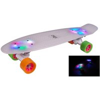 HUDORA 12134 Skateboard Retro Rainglow 22" von Hudora