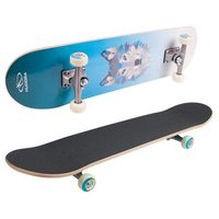 HUDORA 12164 Skateboard Wolf Instinct ABEC 1 von Hudora