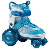 HUDORA Rollschuhe »My First Quad«, Gr. 30–33, cyan von Hudora