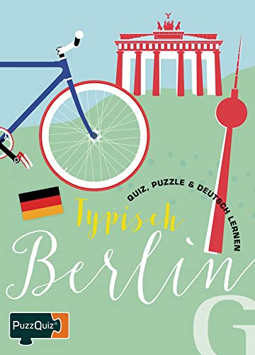 Hueber Verlag GmbH PuzzQuiz - Typisch Berlin: Quiz, Puzzle & Deutsch Lernen/Sprach- und Reisespiel von Hueber