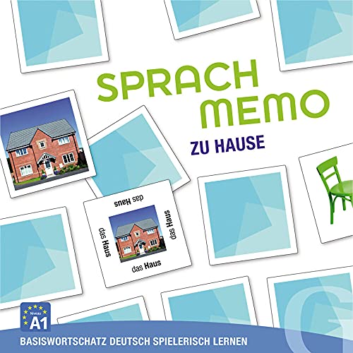 Hueber Verlag GmbH SPRACHMEMO Zu Hause: Basiswortschatz Deutsch spielerisch Lernen/Sprachspiel von Hueber