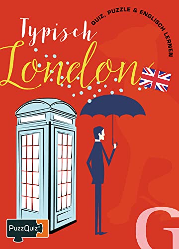 PuzzQuiz - Typisch London: Quiz, Puzzle & Englisch Lernen/Sprach- und Reisespiel von Hueber